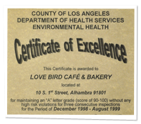 County of Los Angeles Department of health services