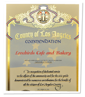 County of Los Angeles Commendation