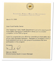 Pasadena Public Health Department