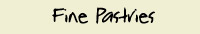 fine pastries